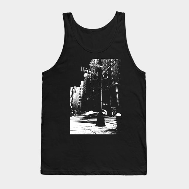 New York Street Sign Tank Top by NYCTshirts